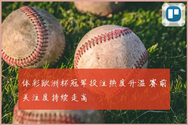 体彩欧洲杯冠军投注热度升温 赛前关注度持续走高