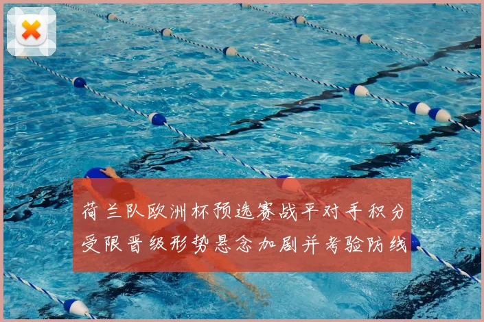 荷兰队欧洲杯预选赛战平对手积分受限晋级形势悬念加剧并考验防线